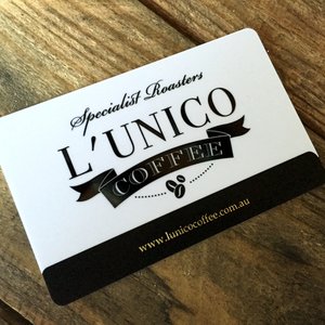 Lunico Coffee - Business cards